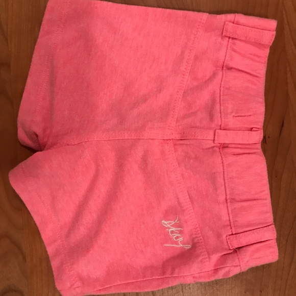 Dkny shorts size 12 months ( 12M ) neon orange - Picture 2 of 2